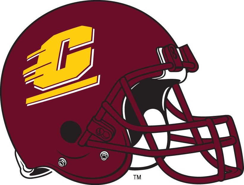 Central Michigan Chippewas 1997-Pres Helmet Logo diy DTF decal sticker